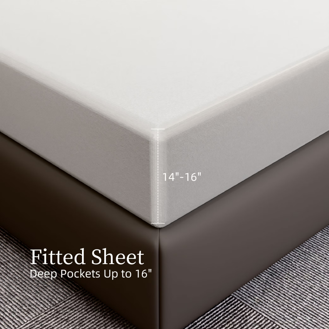 Bedding Twin Bed Sheets Set - 3 Piece Bedding - Brushed Microfiber - Shrinkage And Fade Resistant - Easy Care Twin, White