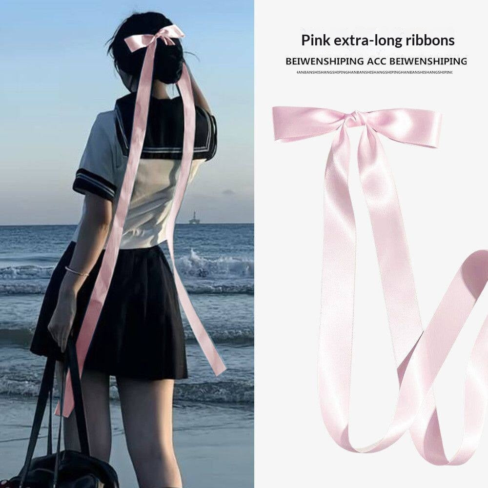 Multi-layered Ethereal Bow And Ribbon Hair Clip