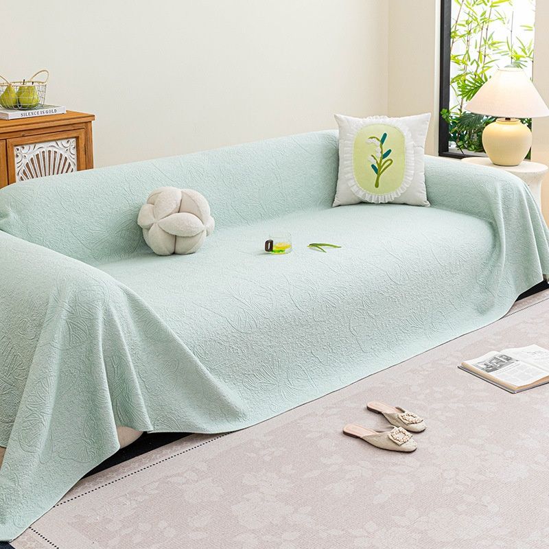 Cool Bean Bean Sofa Cover Fabric Summer Cooling Viscose Sofa Mat Cushion