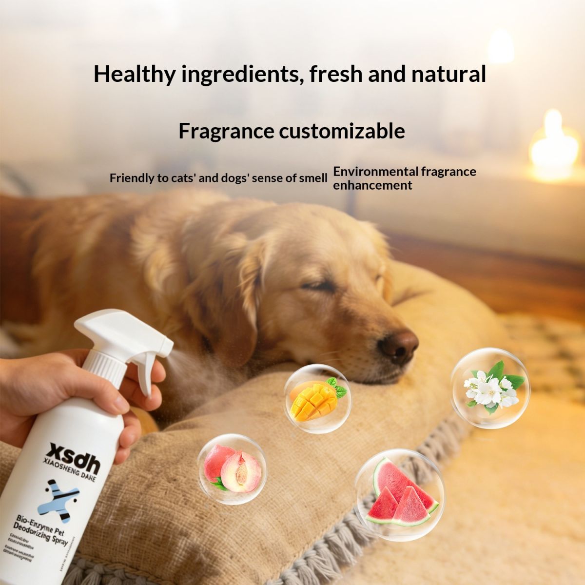 Pet Deodorizing Spray Bio-enzyme Odor Eliminator
