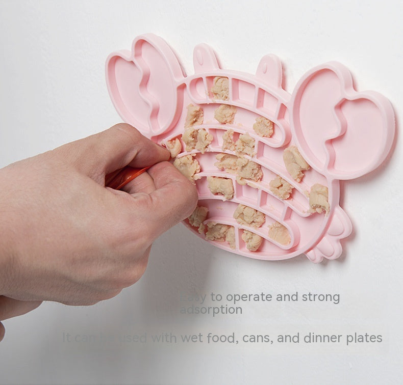 Lick Food Plate Pet Slow Food Plate Anti-choke Slow Feeding