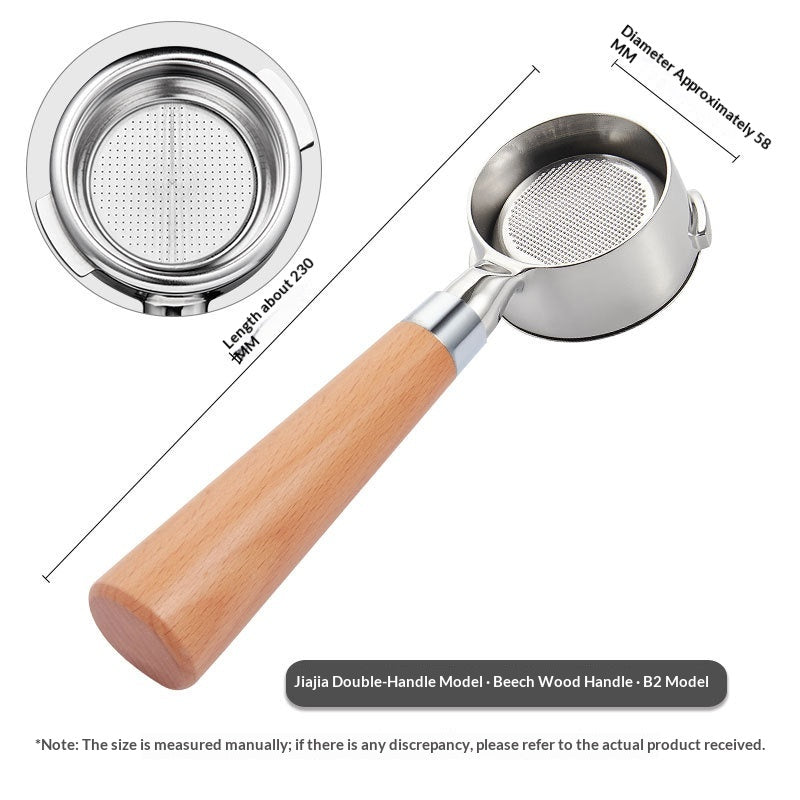 Italian-style Coffee Machine Accessories Bottomless Portafilter