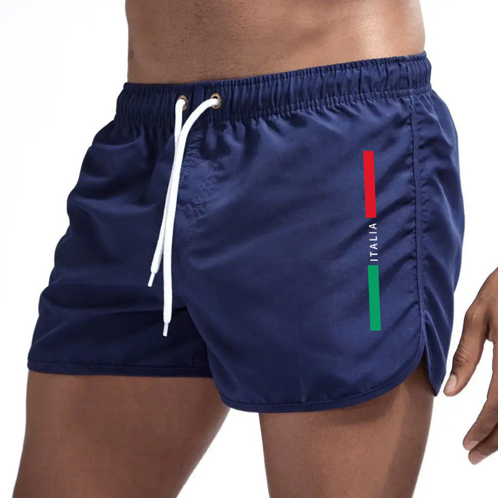 Mesh Breathable Fitness Mens Sports Shorts
