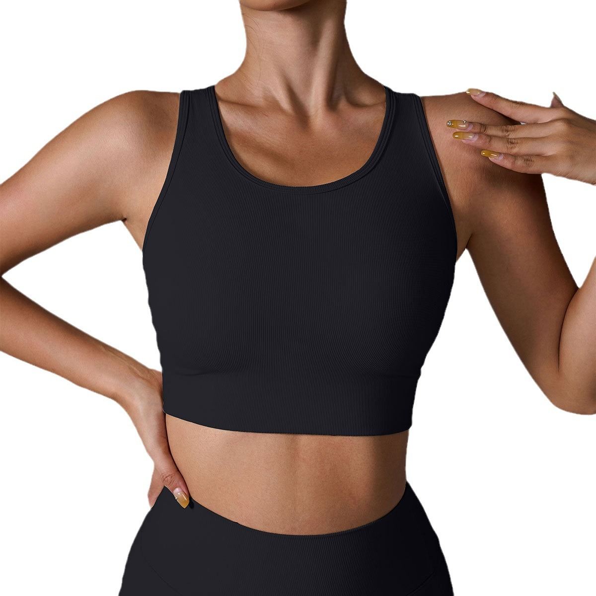 High-strength Shockproof Yoga Clothes Nude Feel Vest