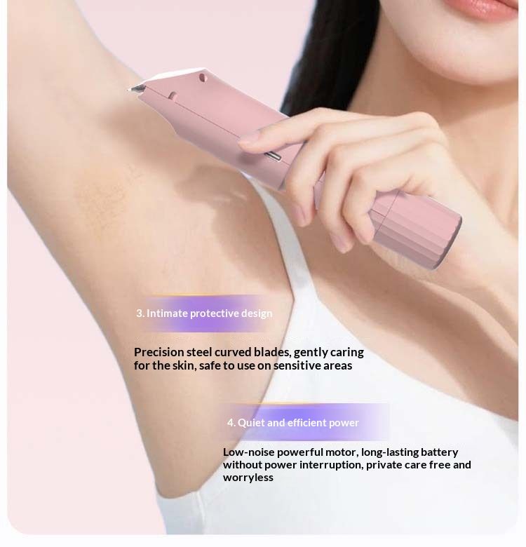 Women's Dual-Head Hair Remover Electric Shaver