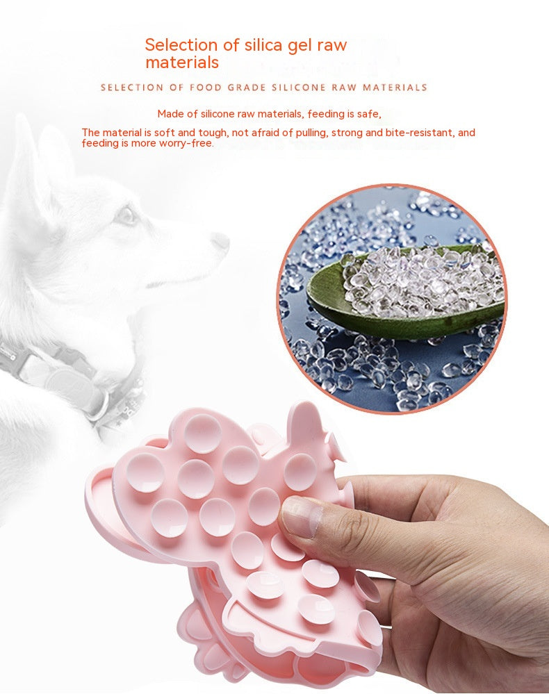 Lick Food Plate Pet Slow Food Plate Anti-choke Slow Feeding
