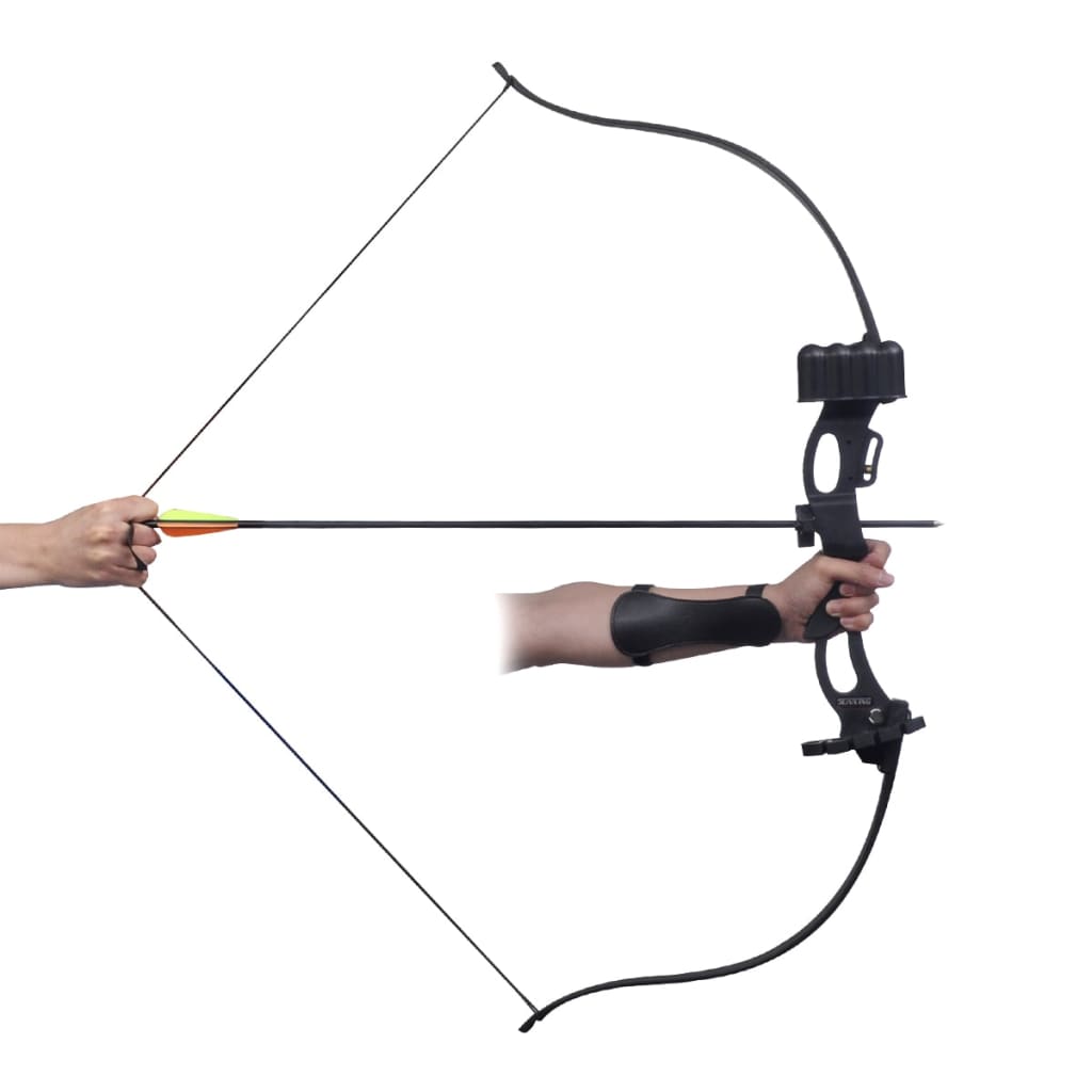 Recurve Bow with Accessories 49" 20 lb for Youth