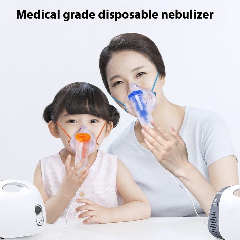 Disposable Medical Airflow Atomizer Atomizing Cup Air Tube Nebulizer Accessories