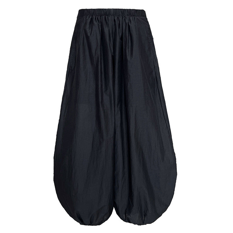 Summer Japanese-Korean Style New Large-size Loose Lantern Pants