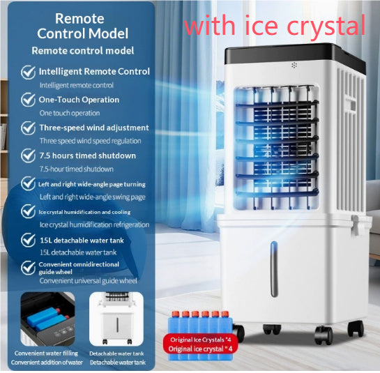 Portable Mini Cooling Fan With Oscillating Blades