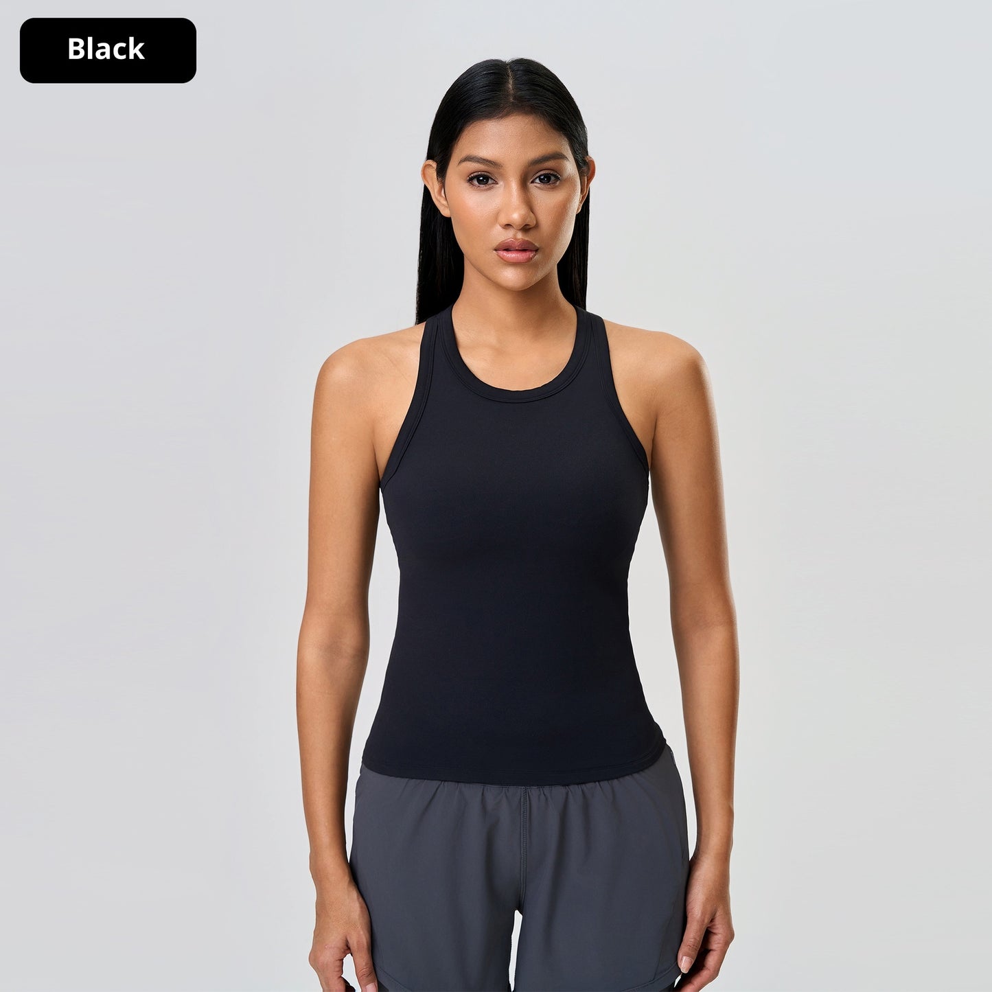 Spring And Summer New H-shaped Beauty Back Sports Vest Women's Slim Fit With Chest Pad