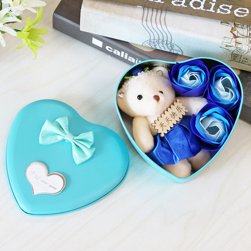 Rose-scented Soap Flowers Creative Small Gifts Corporate Event Giveaways And Decorative Soaps