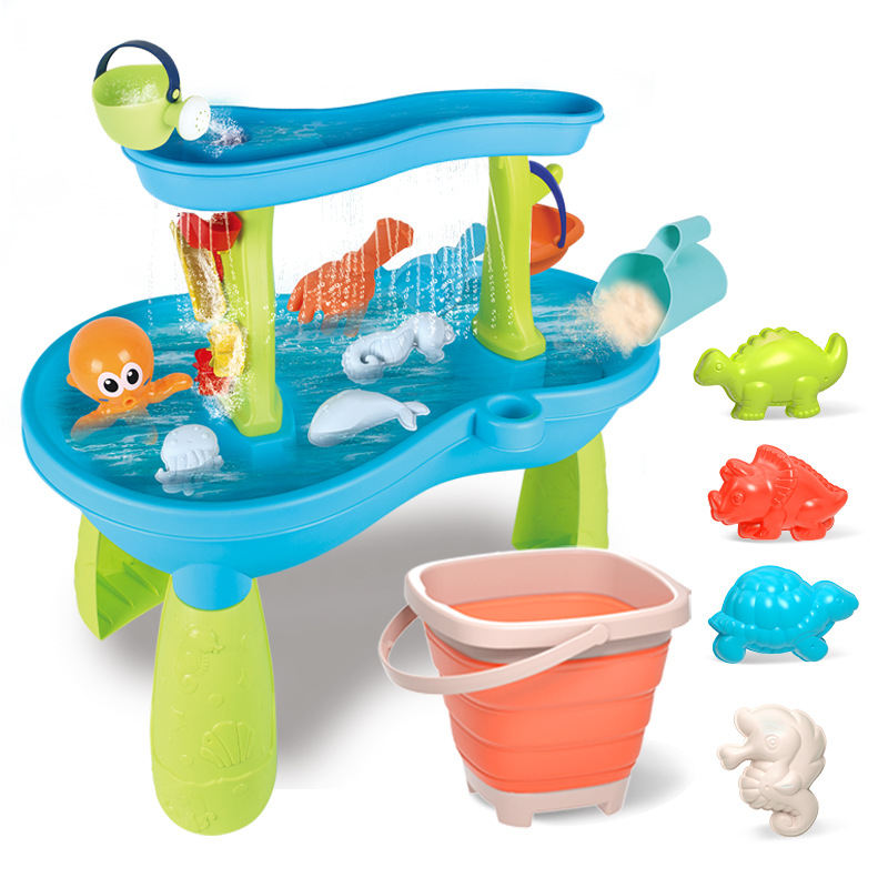 Children's Beach Table Sand Pit Suit Toys