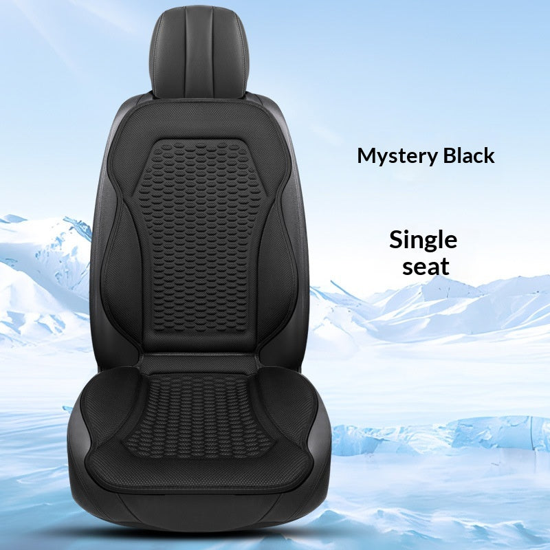Bump Textured Breathable Cooling Car Seat Cushion For Front Seats