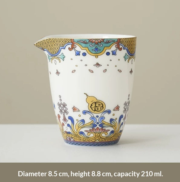 High-end, Exquisite Ceramic Teapot And Tea-serving Set