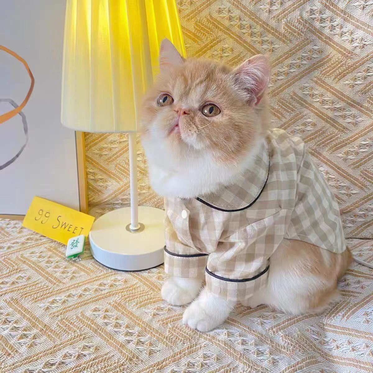 Pet Springsummer Thin Dog Pajamas For Puppies And Bichon Frises
