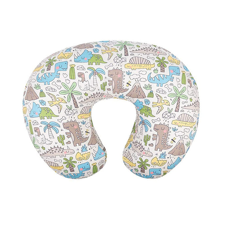 U-shaped Breast Feeding Pillow Case Multifunctional Detachable Printing