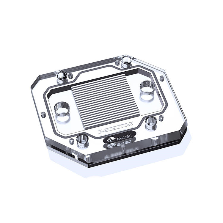 Video Memory Water Cooling Head On The Back Of The Graphics Card