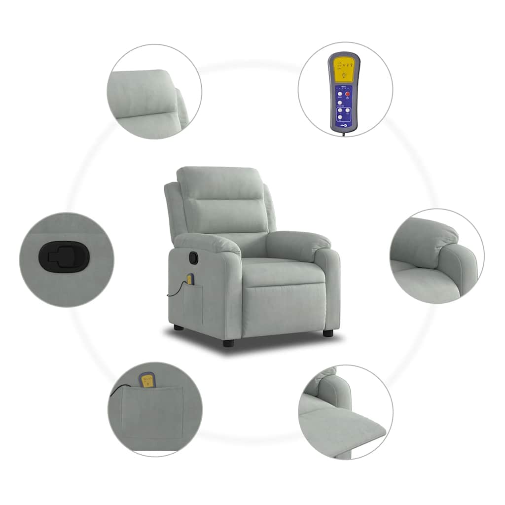 Velvet Massage Chair