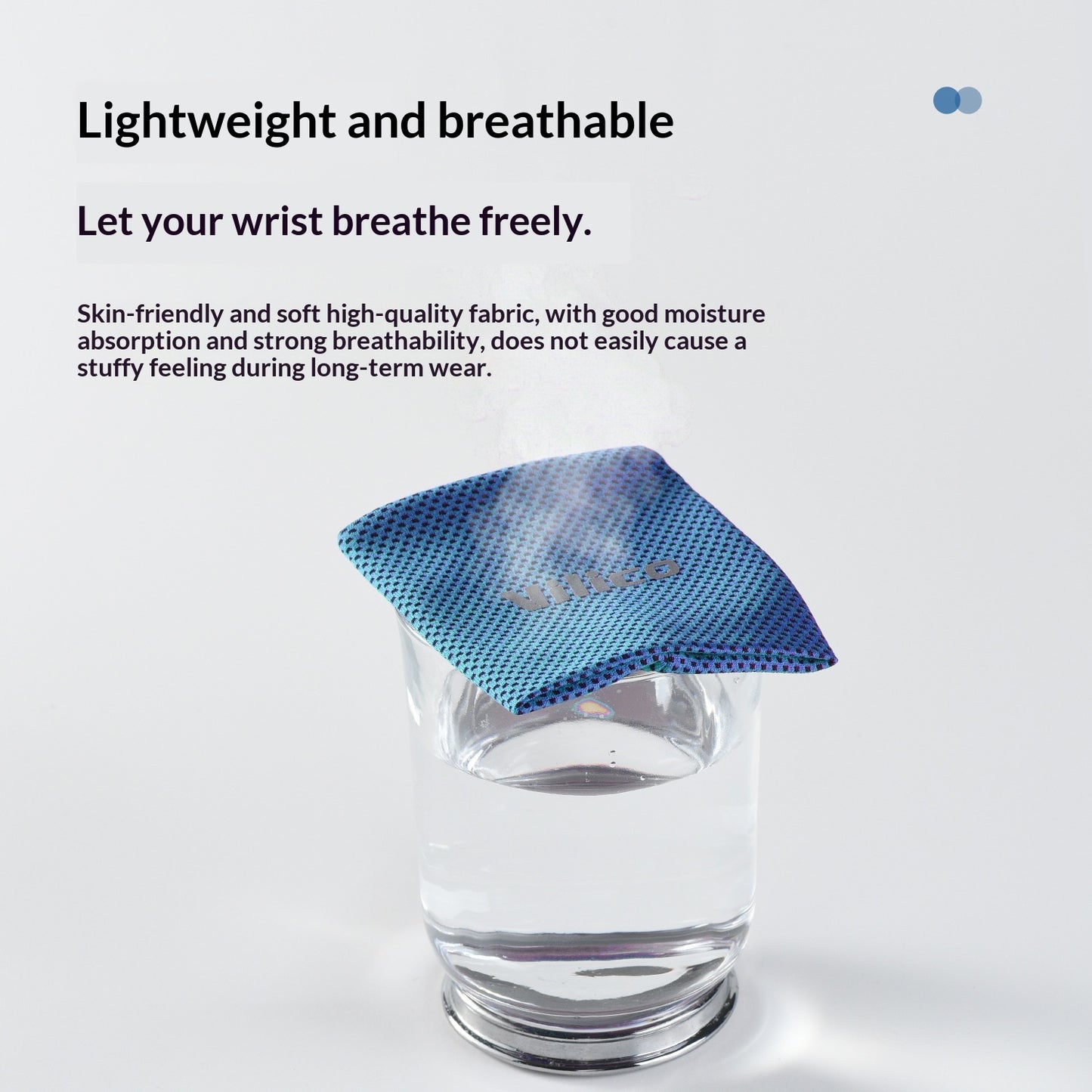 Sweat-absorbing Cooling Non-slip Breathable Sweat-wiping Wristband