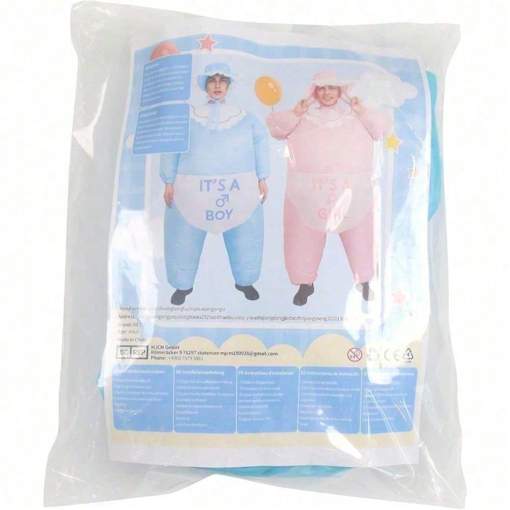 Perfect Valentine Gift Inflatable Costume For Adults With Pump Hilarious Blow Up Halloween Party Outfit, Group Costumes For Bachelorette Birthday Sporting Events, One Size Fits Most