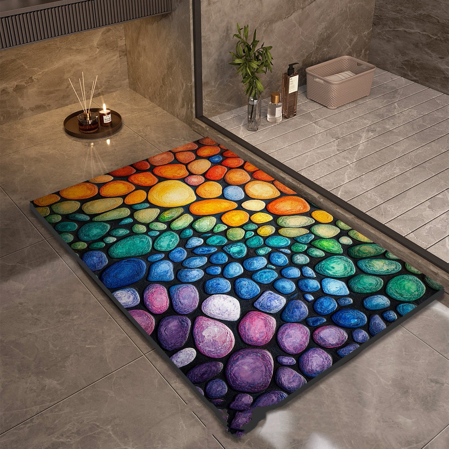 Bathroom Diatomaceous Earth Quick-drying Bath Mat