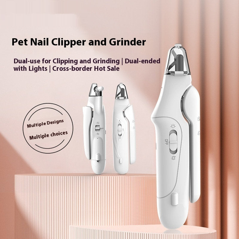 Pet Electric Nail Grinder Smart Multi-functional Two-in-one