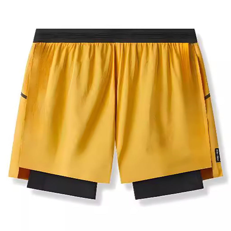 Mens Quick-Drying Breathable Sports And Fitness Shorts