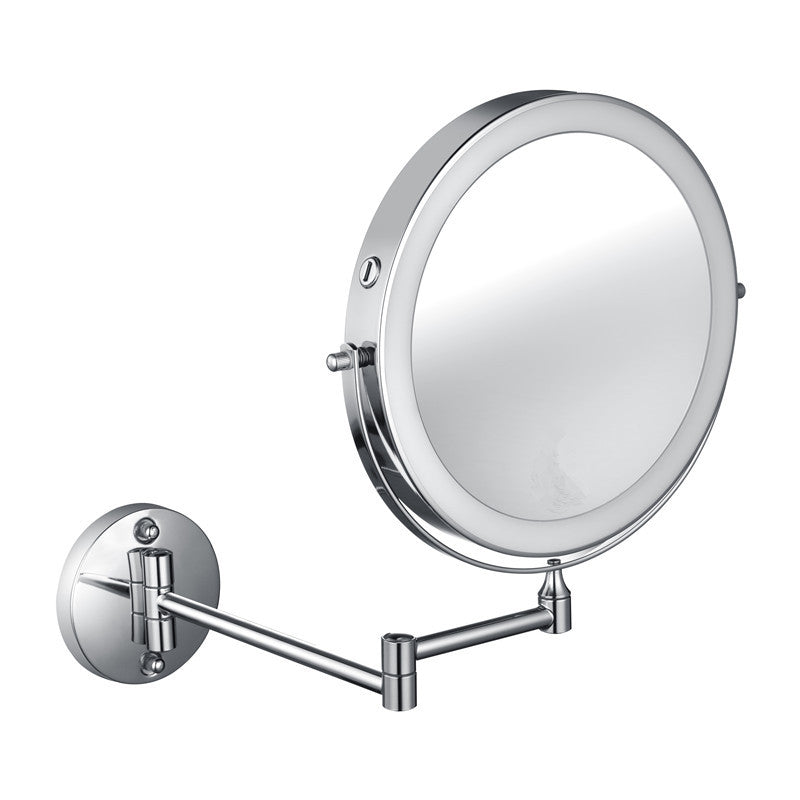 8-inch Bathroom Makeup Mirror Wall-mounted Folding Mirror