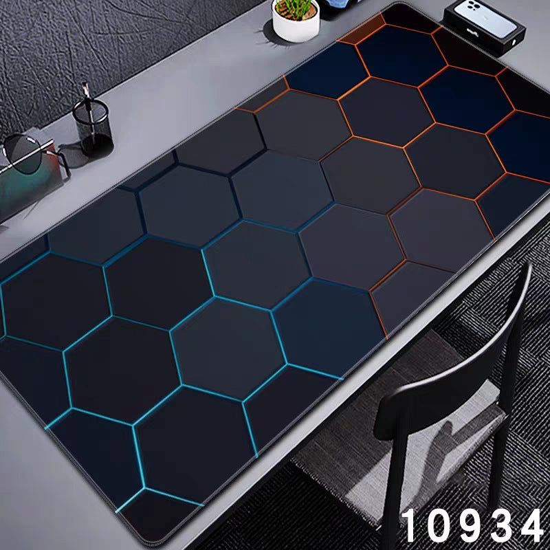 Digital Computer Gaming High End Desk Mat With Wrist And Elbow Pads Mouse Pad
