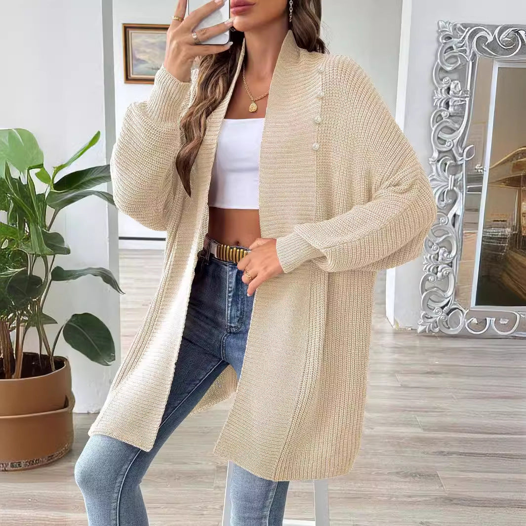 Women's Simple Fashion Loose Sweater Coat