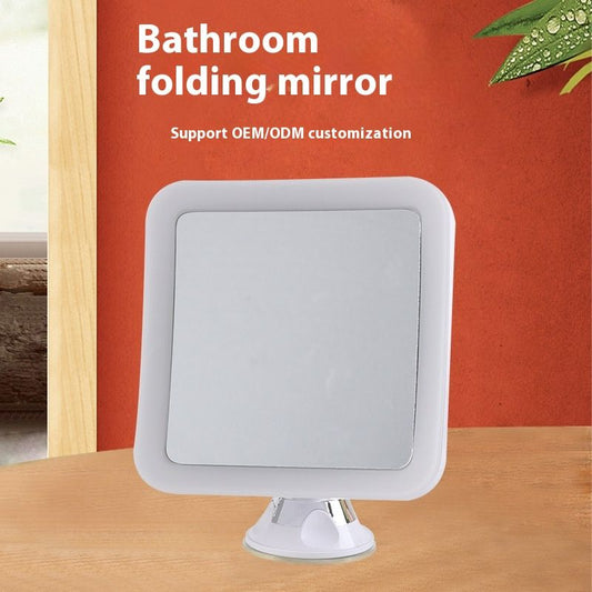 5 Times10 Times Square Wall-sticking Makeup With Suction Cup Bathroom Mirror