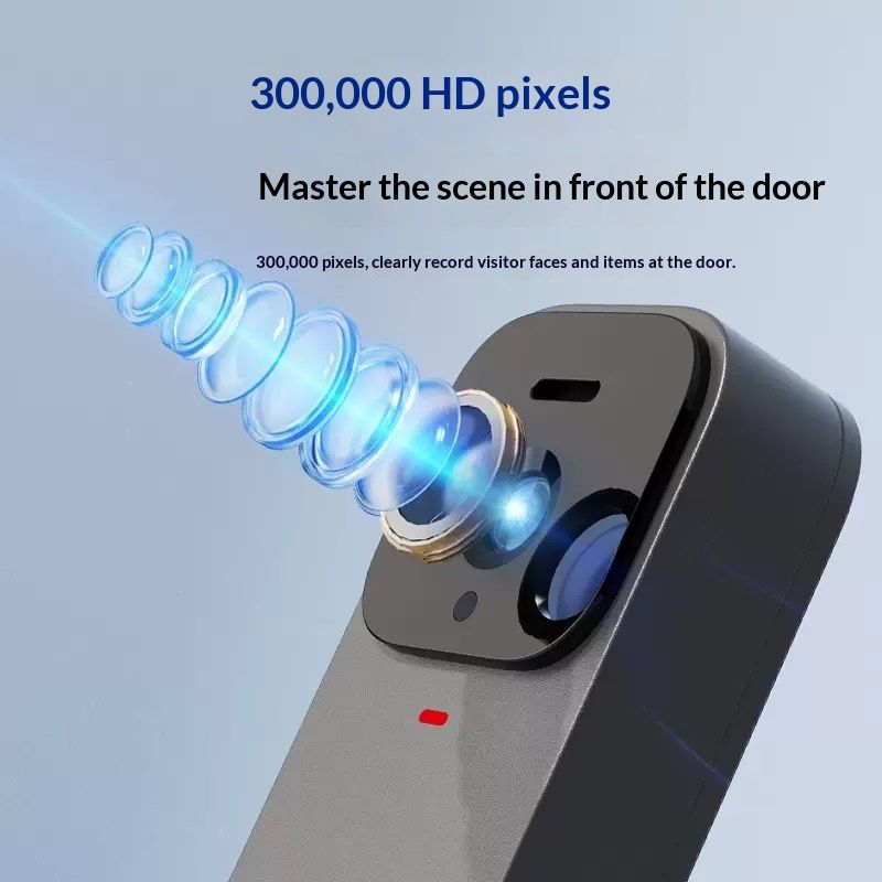X7 Smart Video Doorbell For Home With Display Wireless Intercom