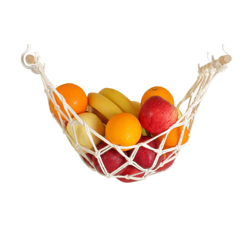Bohemian-style Three-tier Woven Storage Basket For Under-the-kitchen-table Space