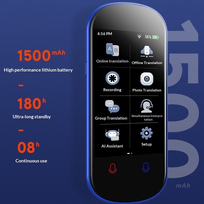 Z2 Precision Offline Smart Voice Translator