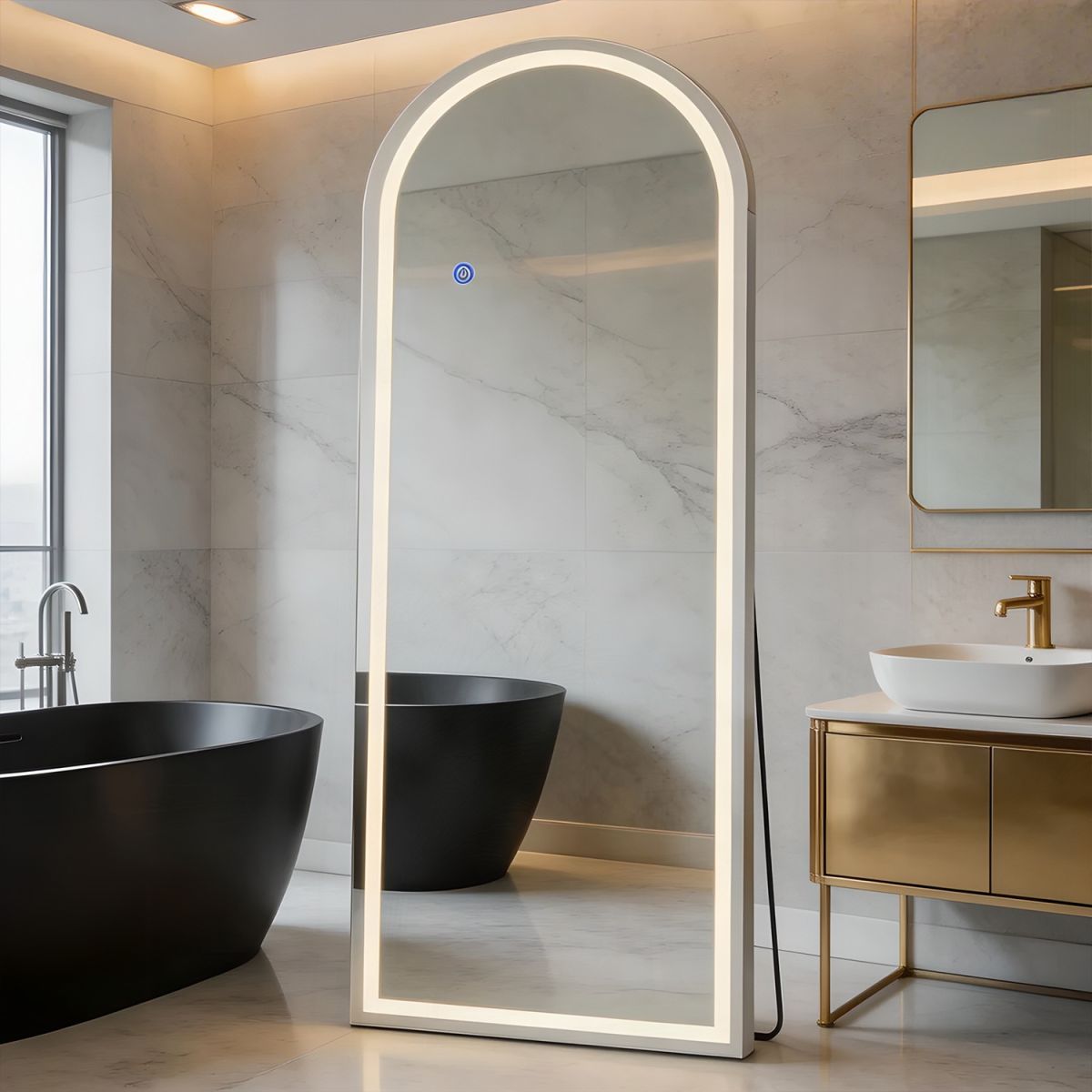 Smart Mirror Bedroom Wall-Mounted Fitting Mirror