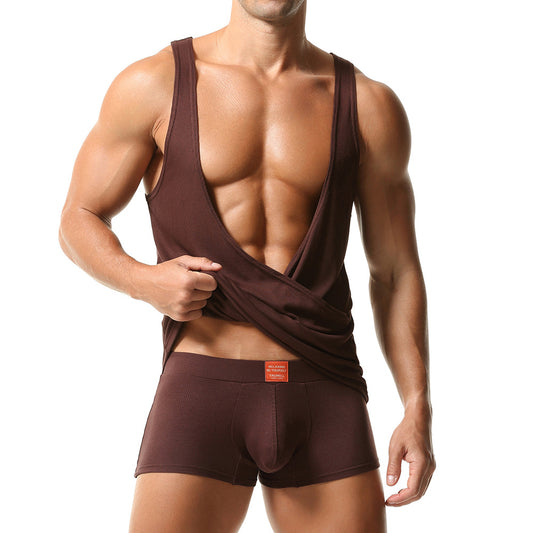 Men's Fitness Suit Sports Base Vest