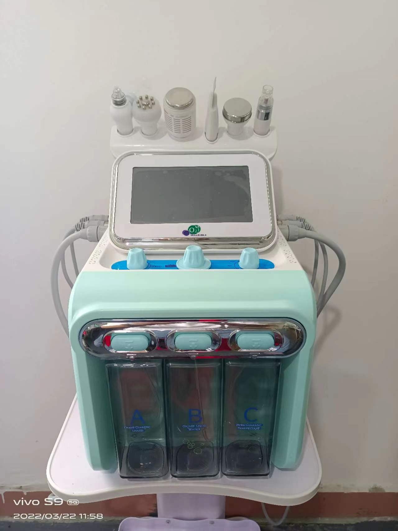 Clean Injection Water Light Introduction Hydrogen And Oxygen Second Generation Small Bubble Beauty Instrument