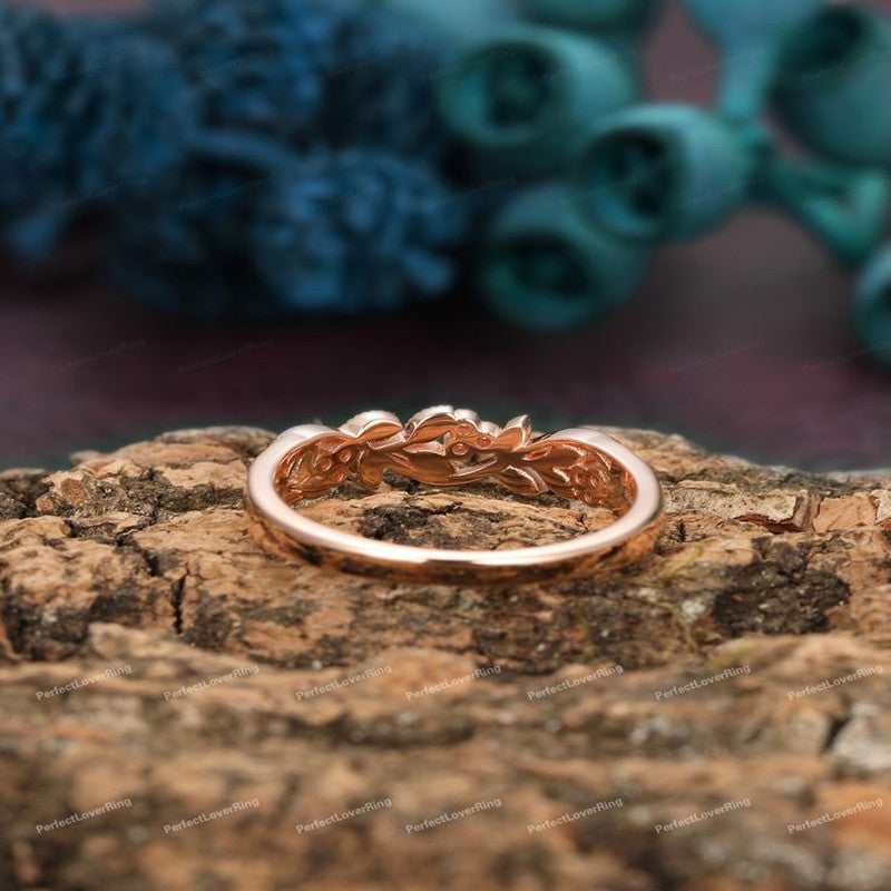 European And American Fashion Flower Hand Jewelry Couple Rings