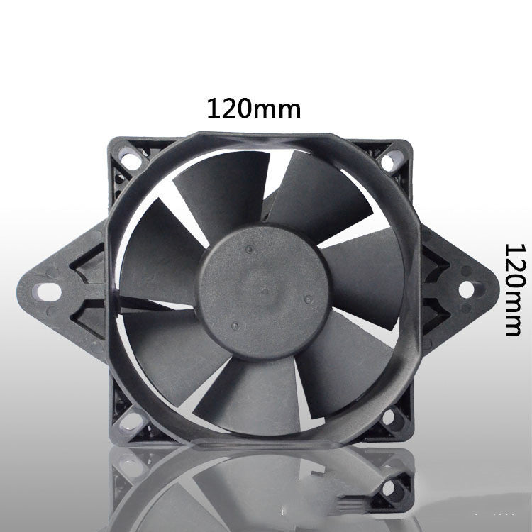 Axial Cooling Fan With Ball Bearing And Ear