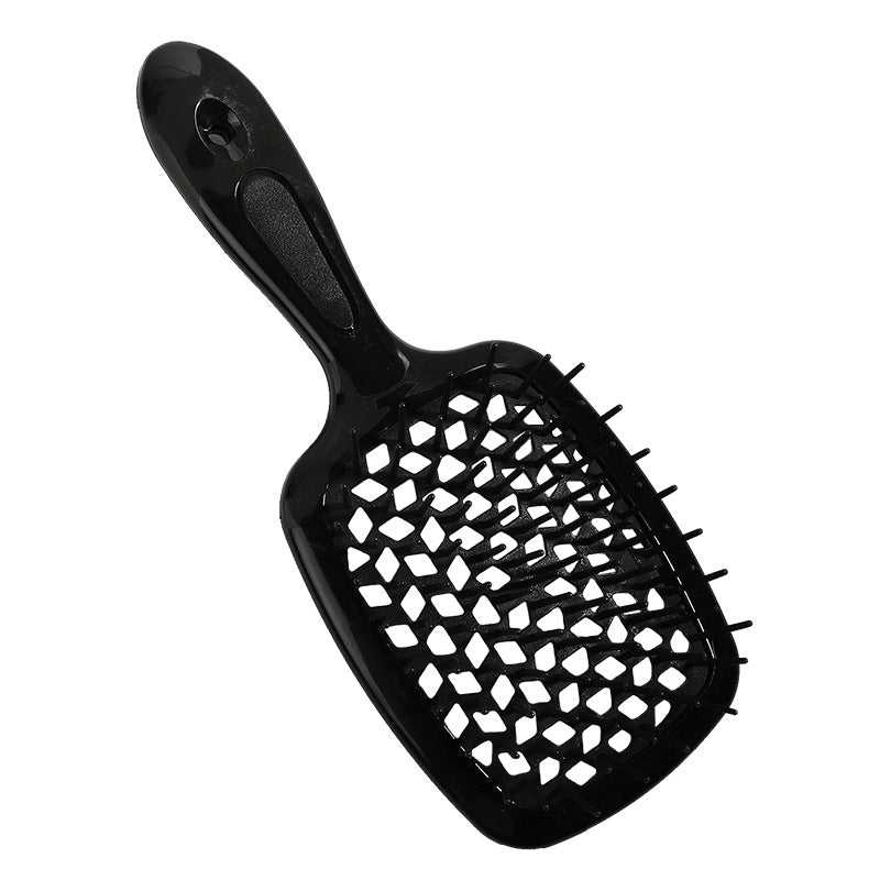 Detangling Comb With Hollow Design Doesnt Snag Hairsuitable For Both Curly And Straight Hair
