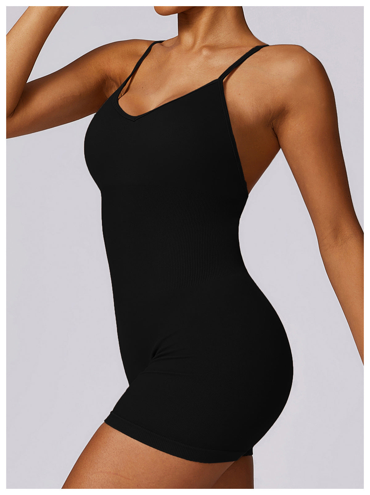 Fitness Seamless Beauty Back Yoga Jumpsuit Sports One-piece