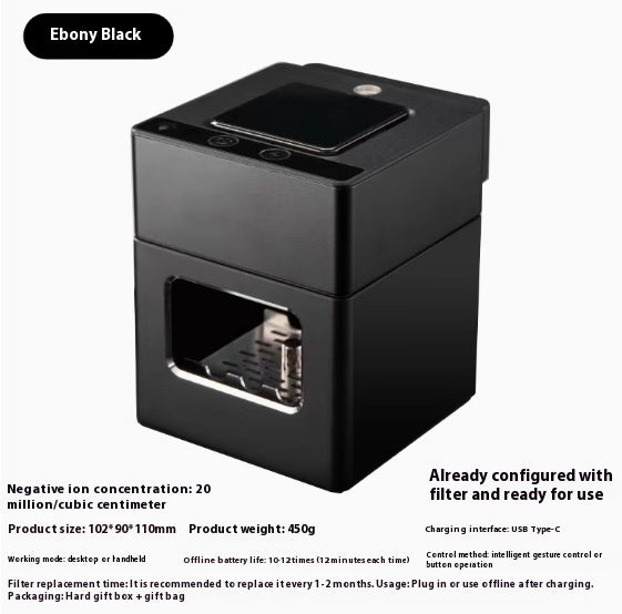 Smart Ashtray, High-end Home Air Purifier