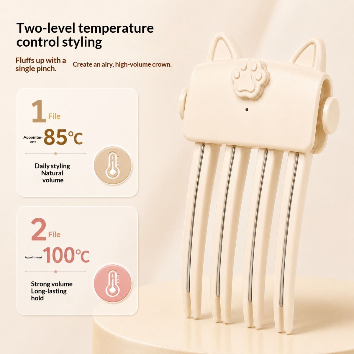 High-precision Styling Clamp Temperature Control