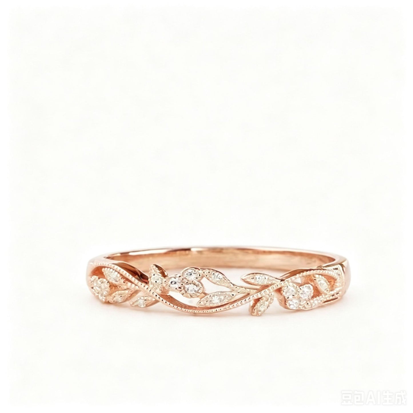 European And American Fashion Flower Hand Jewelry Couple Rings