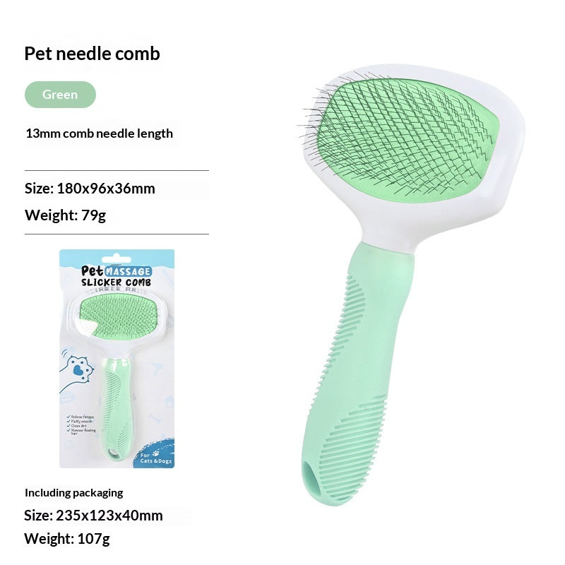 Cat Deshedding And Detangling Comb Dog Grooming And Cleaning Tool