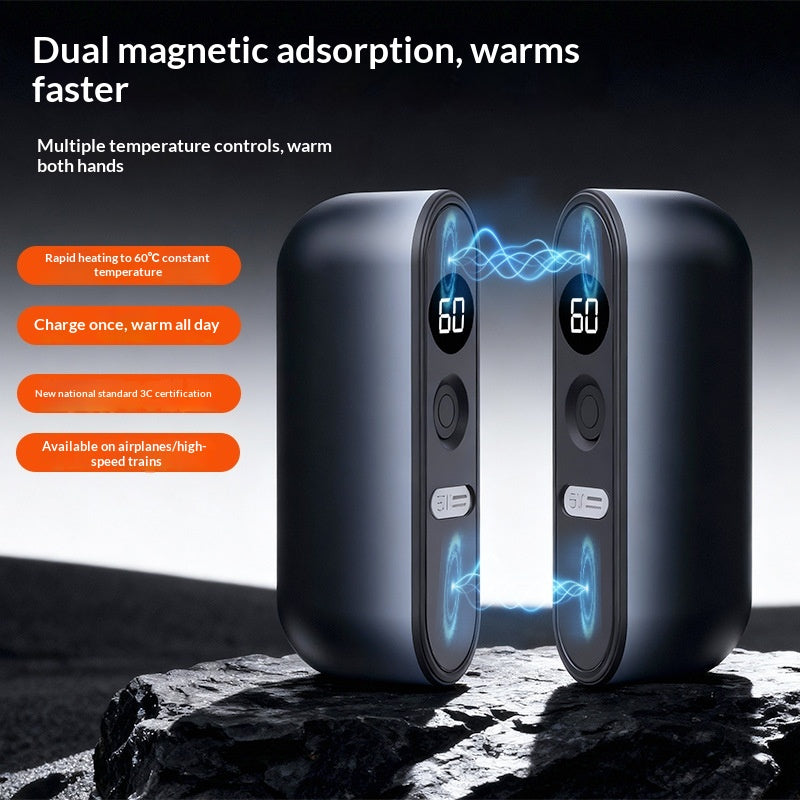 Portable Detachable USB Charging Magnetic Heating Hand Warmer