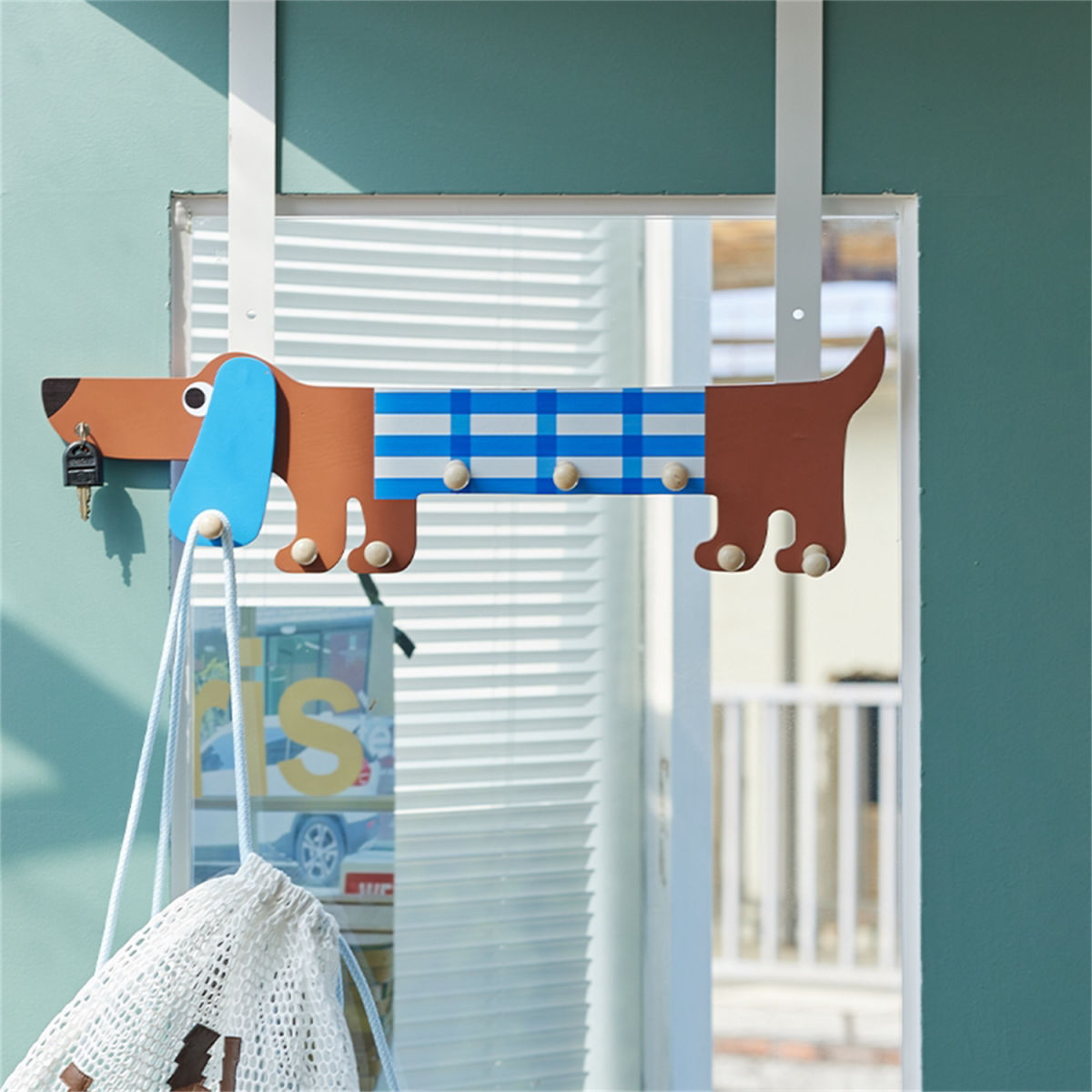 Multi-functional Home Decoration With Storage Door Hanging
