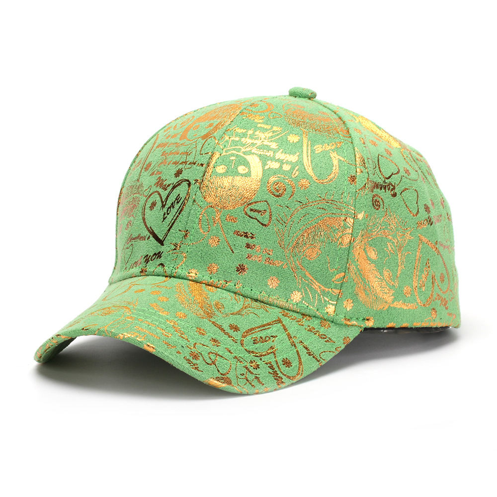 Summer Korean-style Trendy Women's Artistic Graffiti Baseball Cap With Retro Distressed Look For Dressing Up And Outdoor Sun Protection