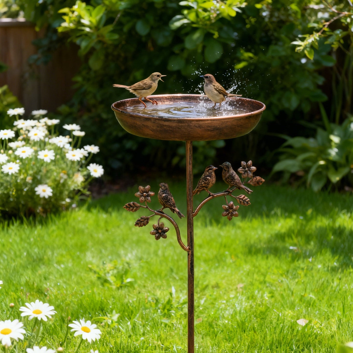 Outdoor Garden And Courtyard Decor Bird Baths Bird Feeders And Water Features
